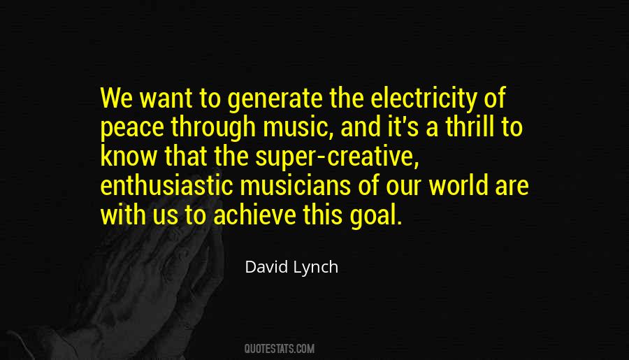 Quotes About Music And Peace #106007