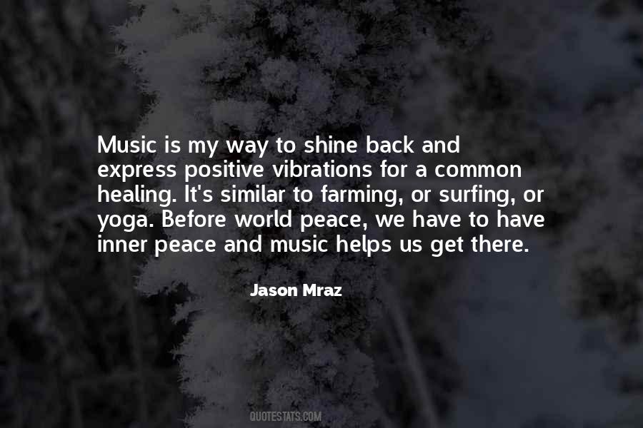 Quotes About Music And Peace #245060