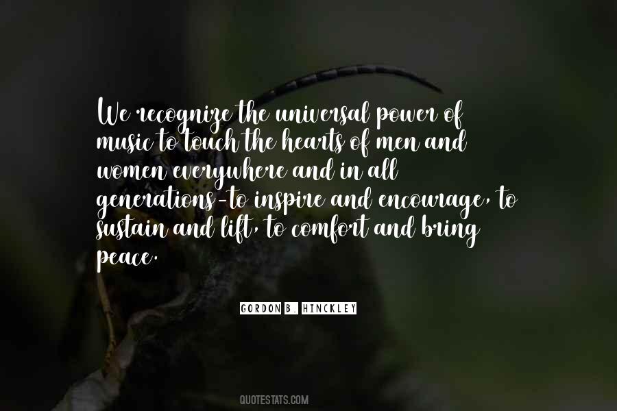 Quotes About Music And Peace #450716