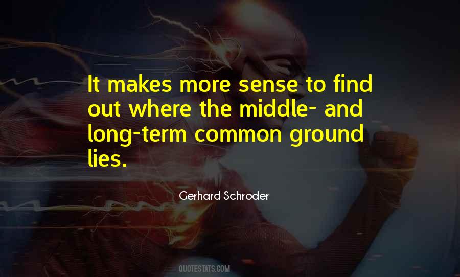 Quotes About Common Ground #51593