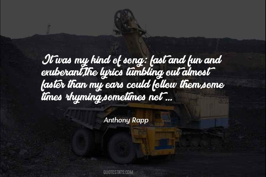 Quotes About Rhyming #144410