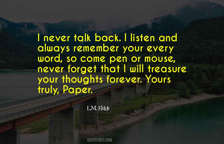 Never Or Forever Quotes #1201634