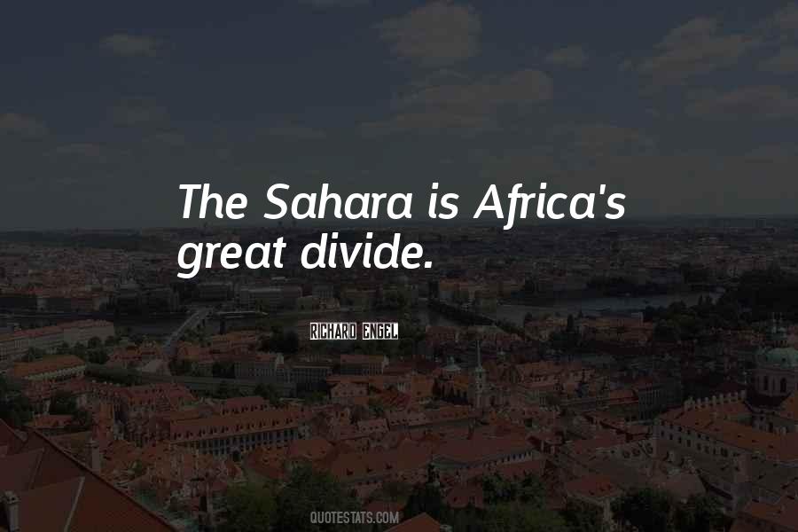 Quotes About Sahara #1694661