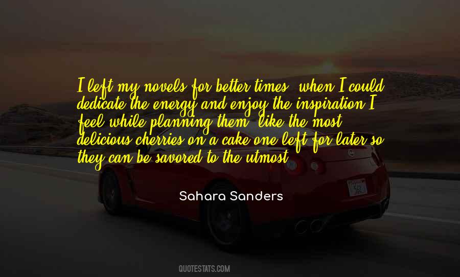 Quotes About Sahara #462524