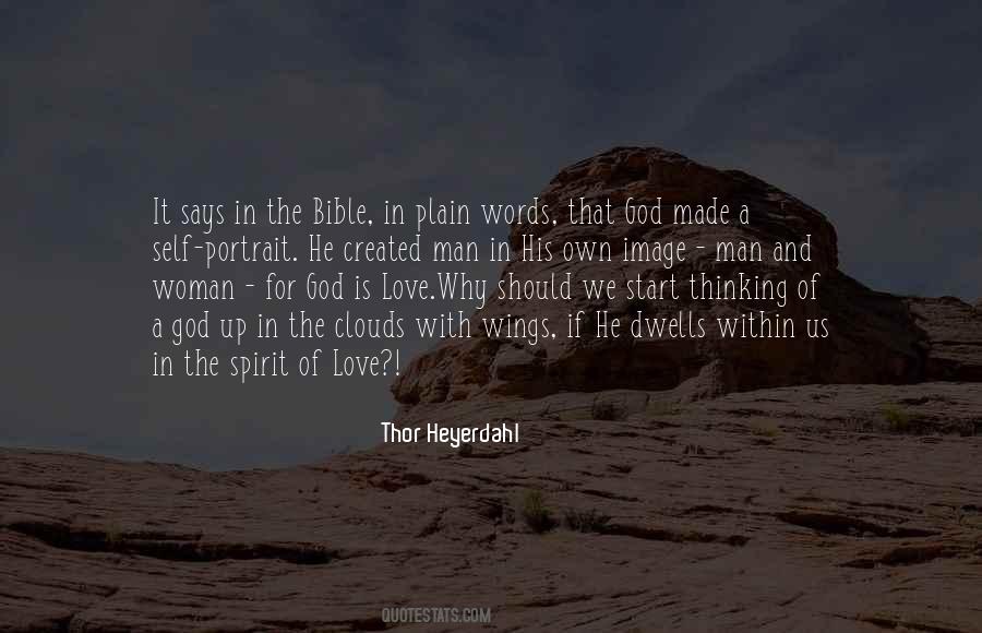 Quotes About God's Love In The Bible #147127