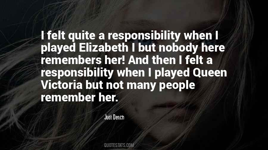 Quotes About Queen Elizabeth #173944