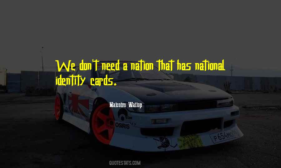 Quotes About National Identity #479251