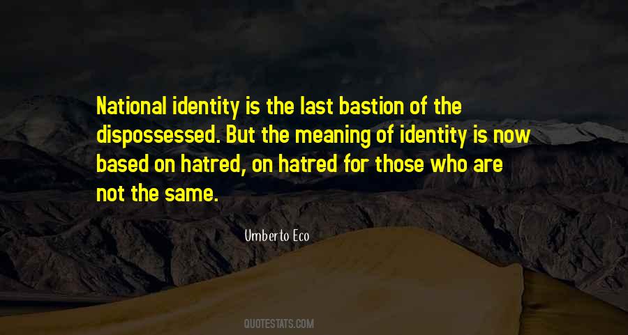 Quotes About National Identity #821289