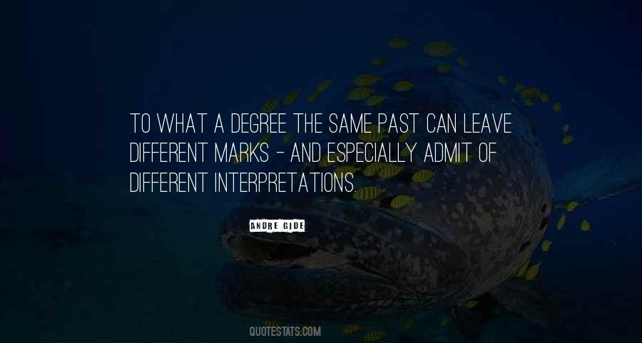 Quotes About Different Interpretations #1084178