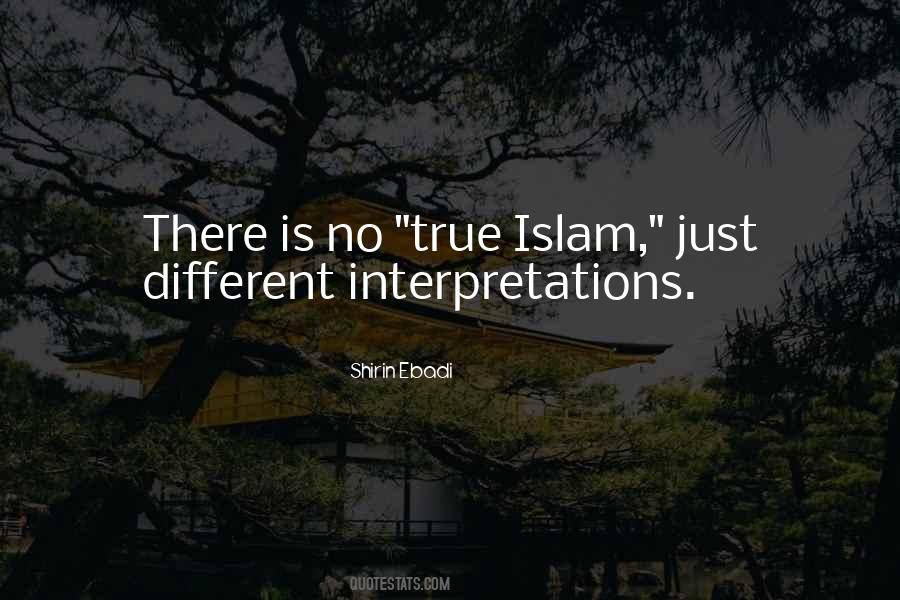 Quotes About Different Interpretations #32918