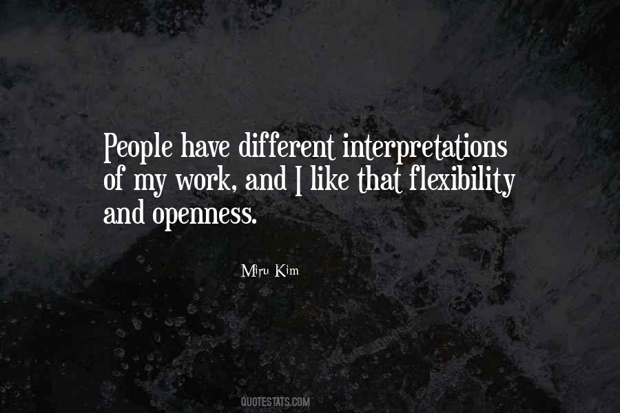 Quotes About Different Interpretations #477654
