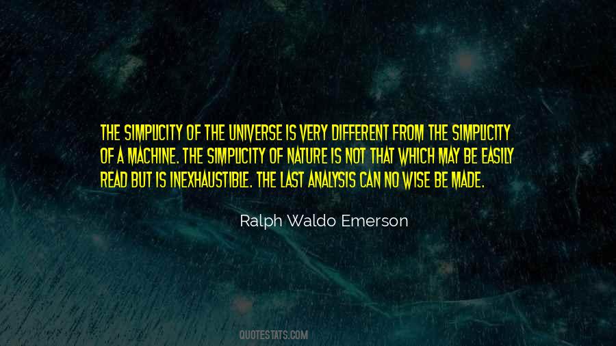 Quotes About Simplicity In Nature #1791622