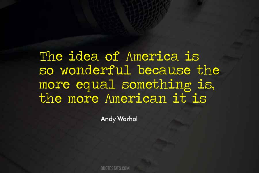 America Is Quotes #1148150