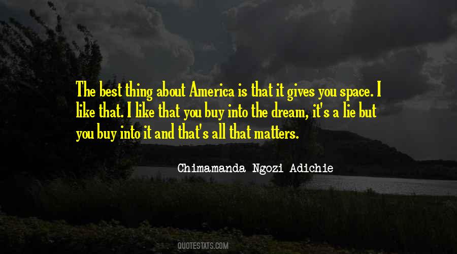 America Is Quotes #1816594