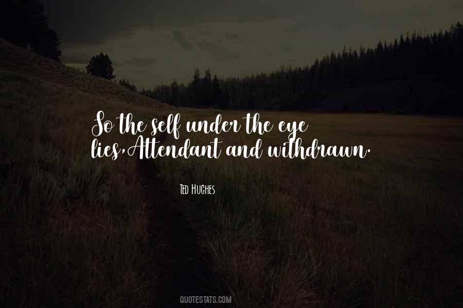 Under Eye Quotes #293575