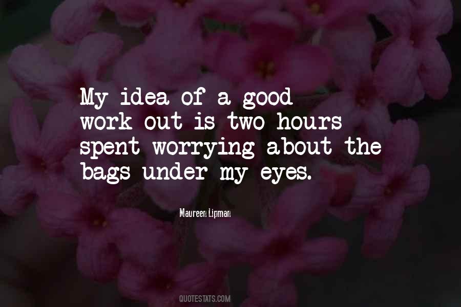 Under Eye Quotes #508477