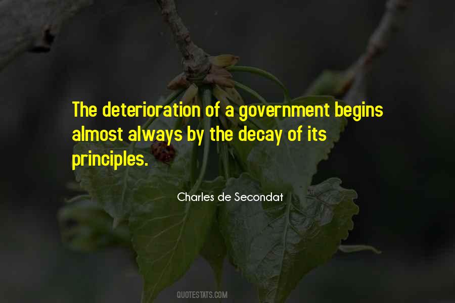 Quotes About Deterioration #1510328