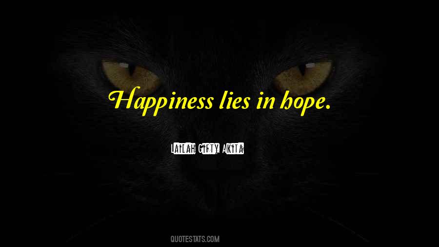 Where Hope Lies Quotes #383041