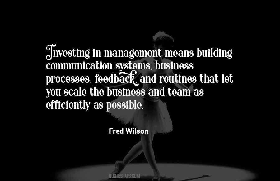 Quotes About Business Systems #9159