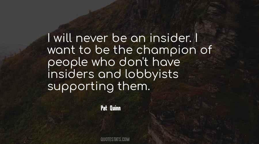 Quotes About Insider #1145276