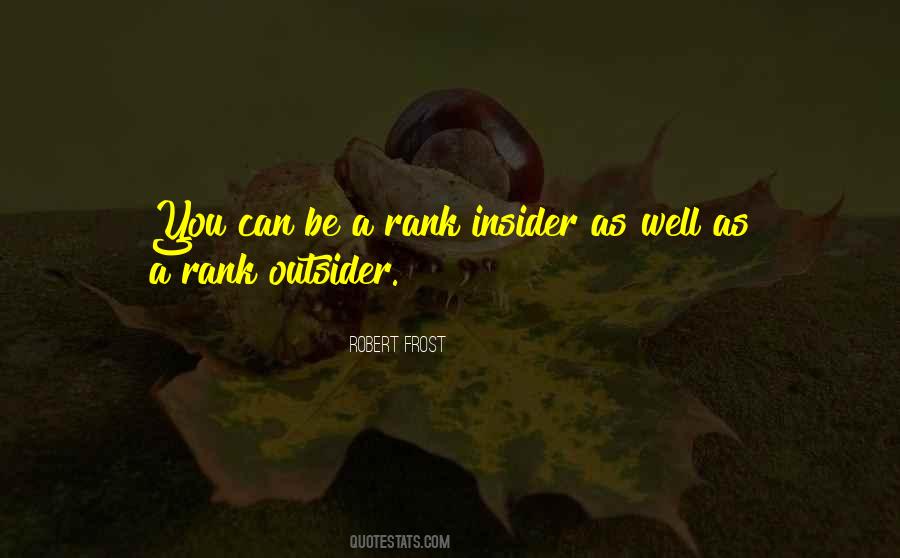 Quotes About Insider #767525