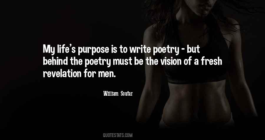 Purpose Of Writing Quotes #1753397