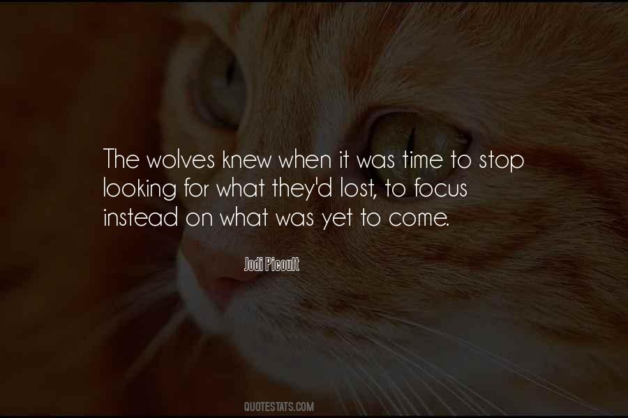 Quotes About The Lone Wolf #802970