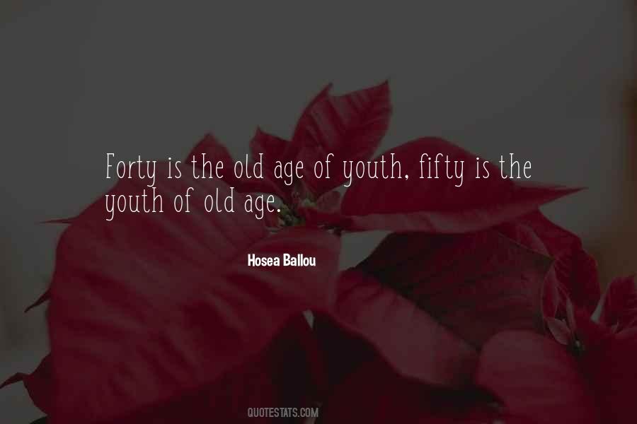 Age Of Youth Quotes #259066