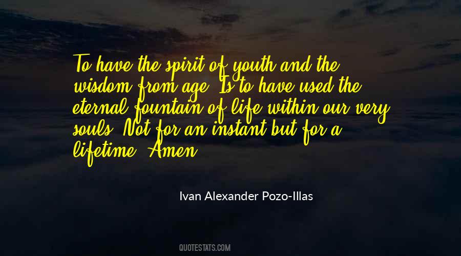 Age Of Youth Quotes #316137