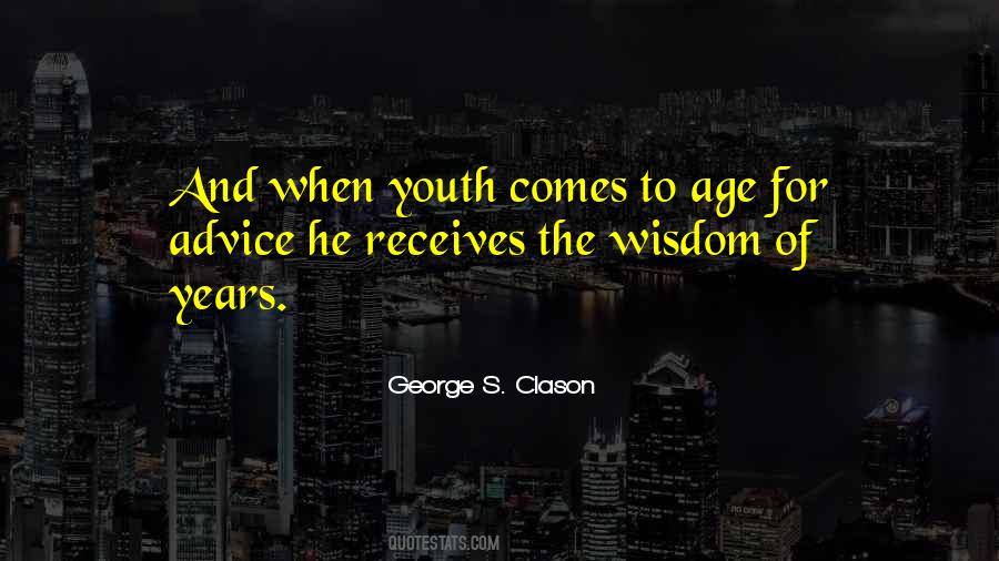 Age Of Youth Quotes #318745