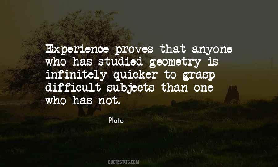 Quotes About Subjects #129703