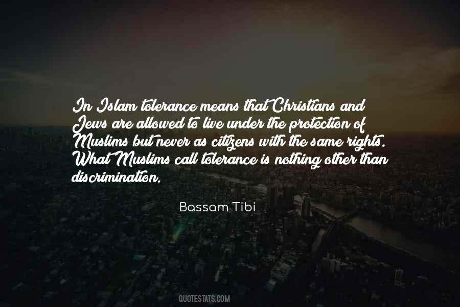 Quotes About Tolerance In Islam #1150774