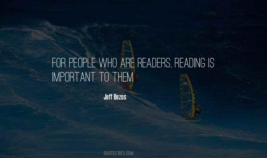 Quotes About Reading Is Important #609375