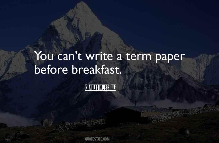 Quotes About Term Paper #789674