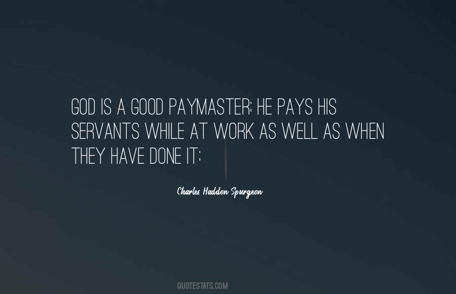 Quotes About Good Servants #87256