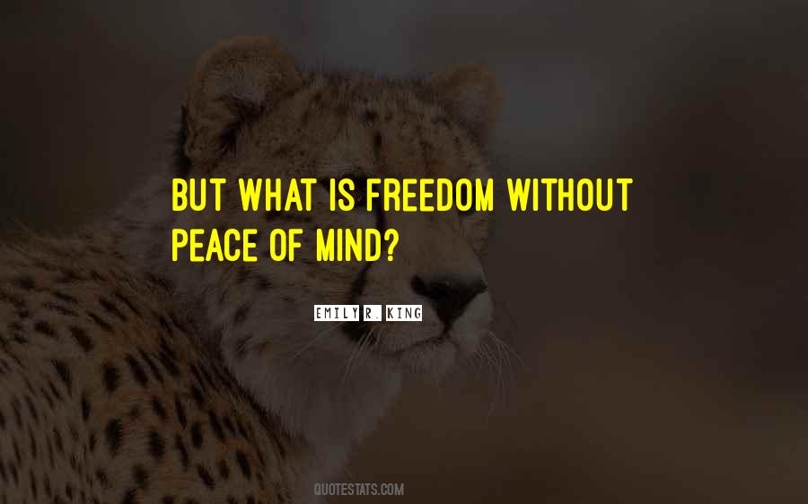 Quotes About Mind Freedom #139432