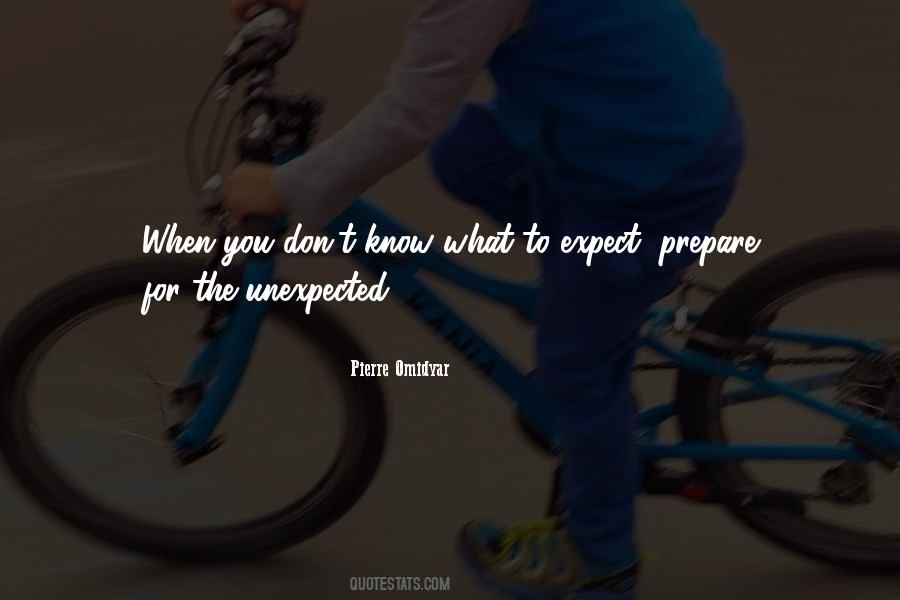 Quotes About Expect The Unexpected #507999