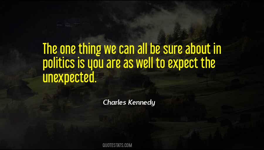 Quotes About Expect The Unexpected #910892