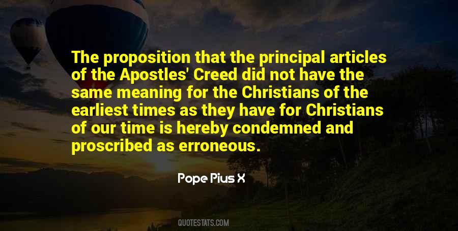 Quotes About Apostles Creed #177446