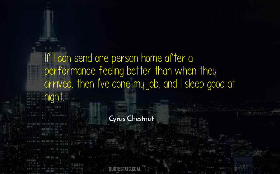 Sleep One Night Quotes #406317