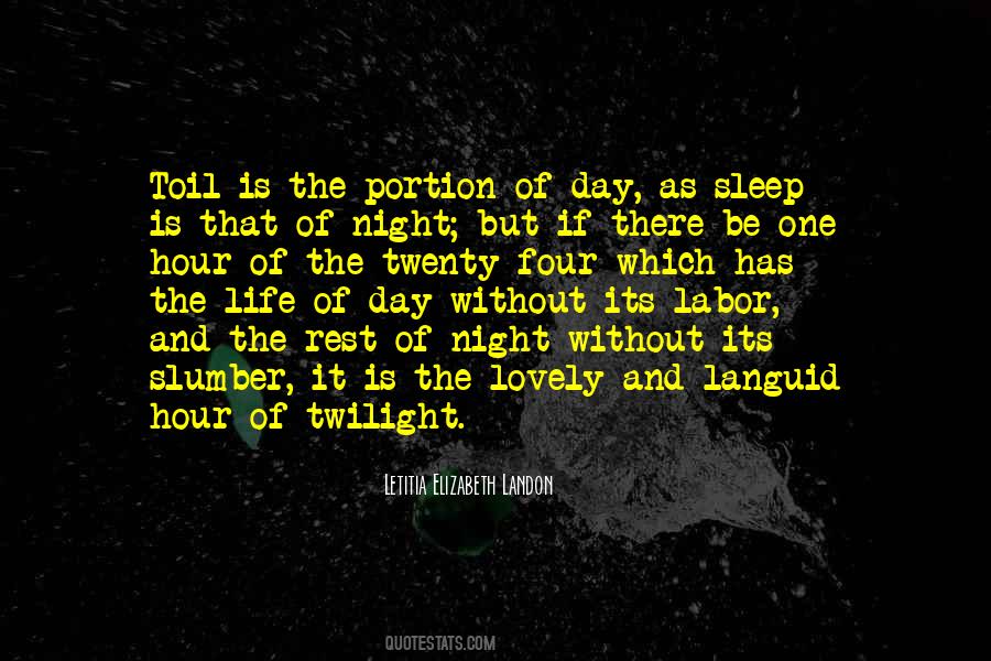 Sleep One Night Quotes #670669