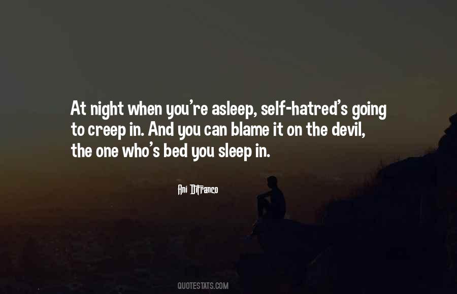 Sleep One Night Quotes #733736