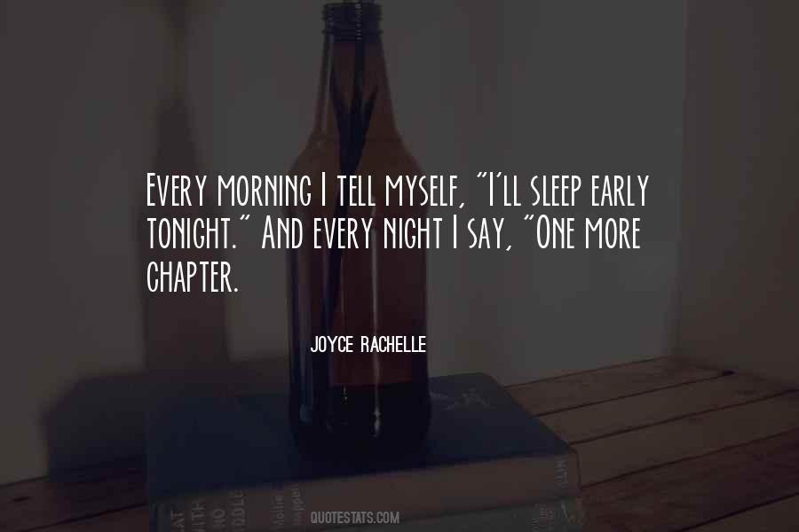 Sleep One Night Quotes #88992