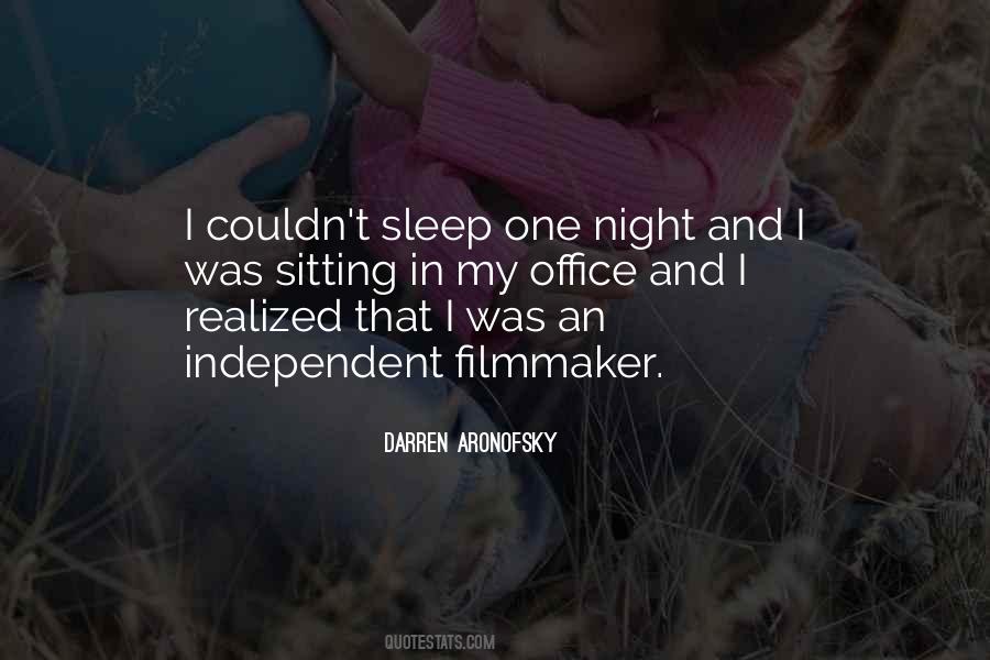 Sleep One Night Quotes #957568