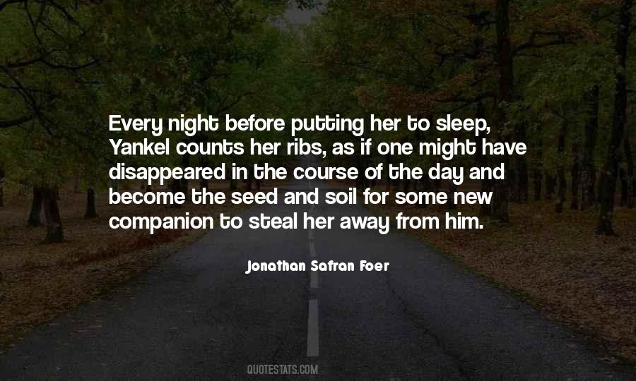 Sleep One Night Quotes #96980