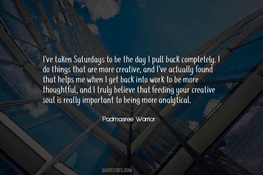 Get Back Into Work Quotes #1616451