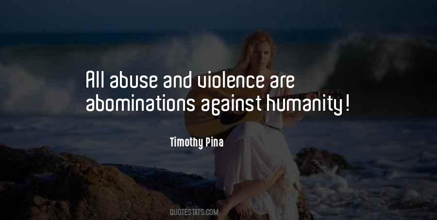 Quotes About Abominations #474614