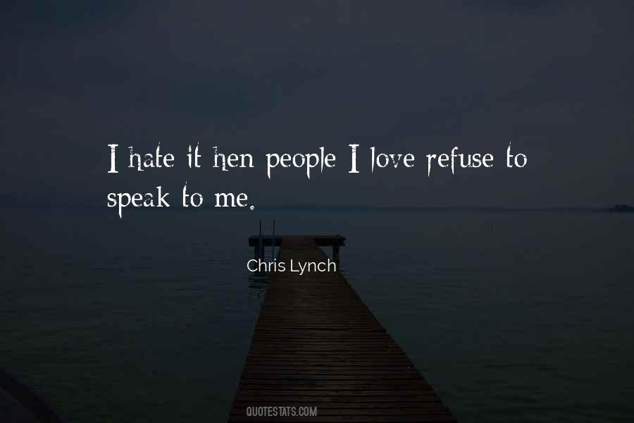 People I Love Quotes #1681117