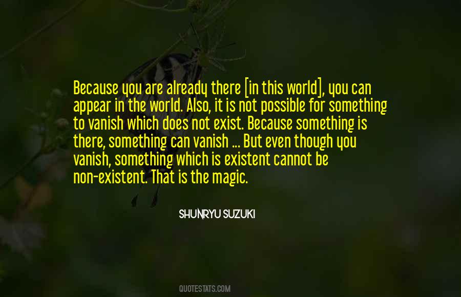 Magic In The World Quotes #170146