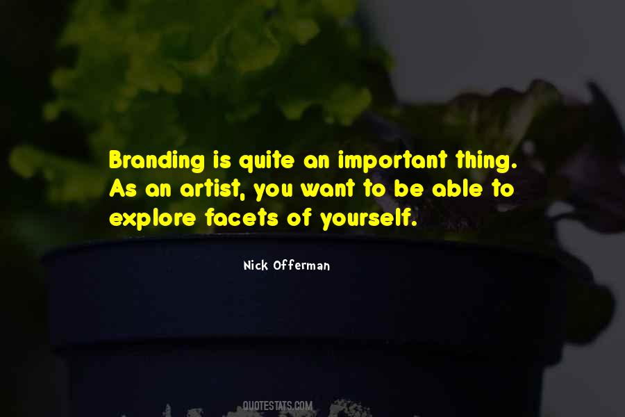 Quotes About Branding Yourself #1353176